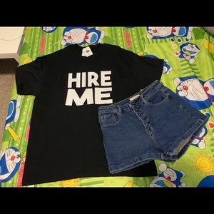 Set PacSun short and T-shirt